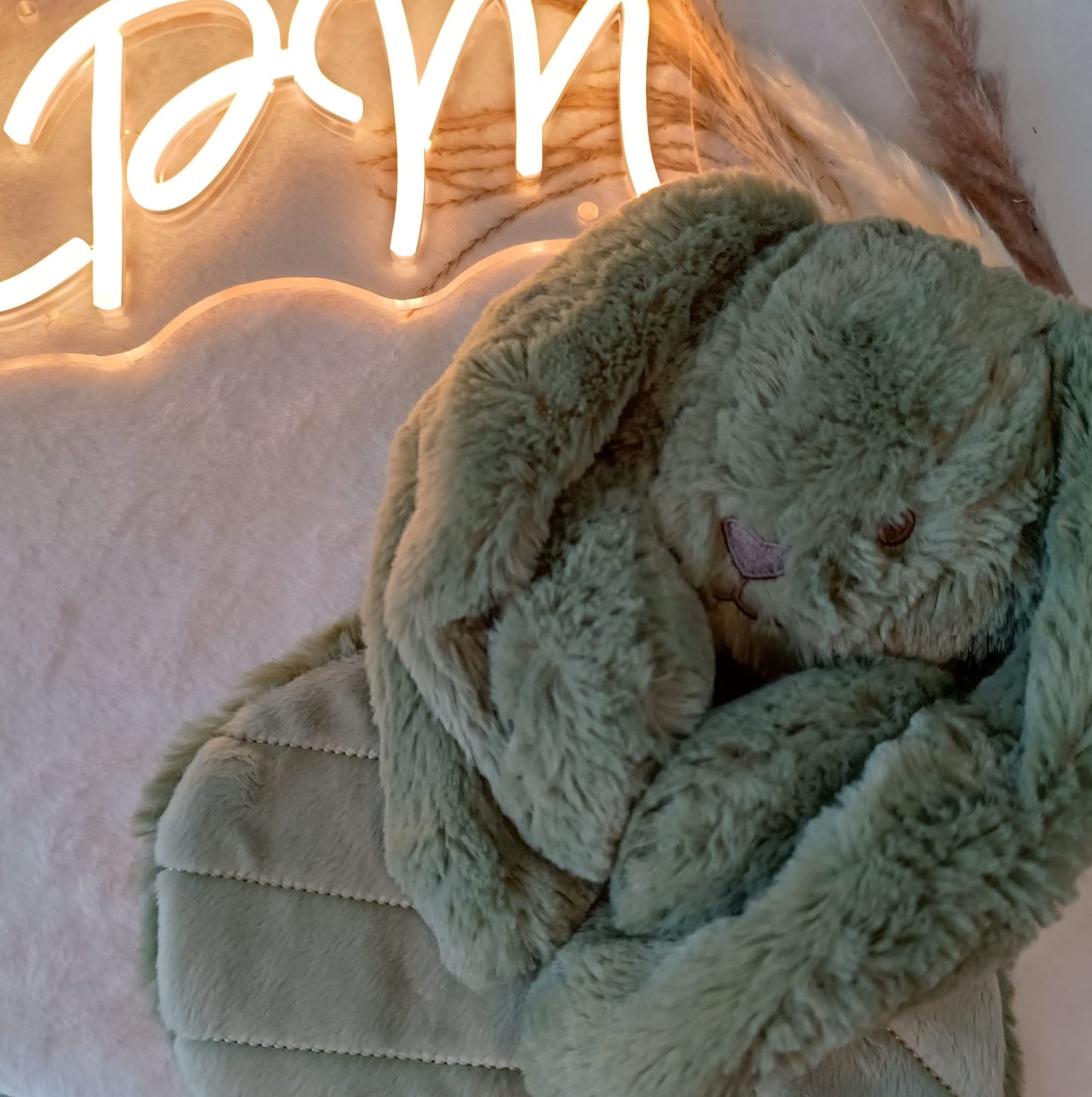 Peluche Lapin Feuille Sauge