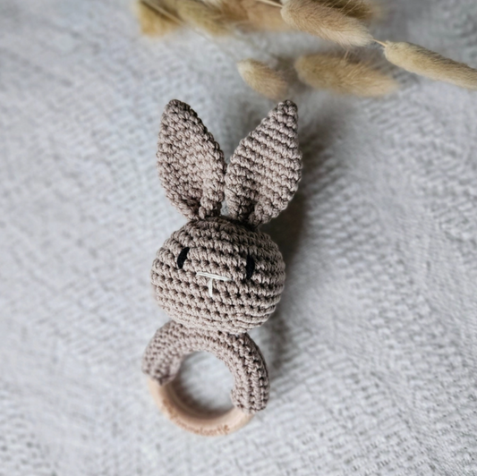 Hochet lapin Sable